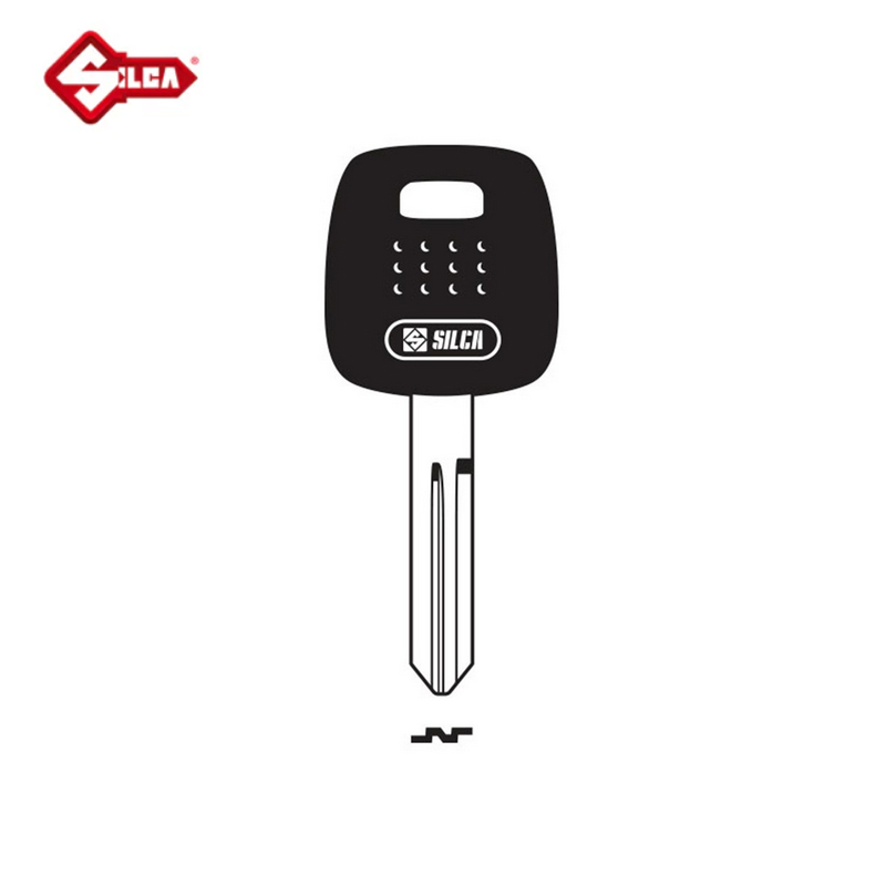 NSN14TE transponder sleutel voor Nissan Tiida