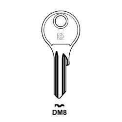 Dom sleutel 2D004 Dom sleutel 2D004
