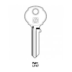 L&F (Eurolocks) sleutel AA12000