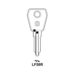 L&F (Eurolocks) sleutel AB001