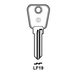 L&F (Eurolocks) sleutel 66012 L&F (Eurolocks) sleutel 66012