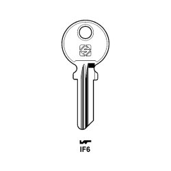 Silca sleutel IF6 (ongeslepen)