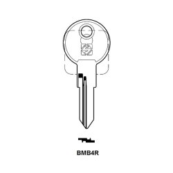 Silca sleutel BMB4R (ongeslepen)