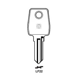 L&F (Eurolocks) sleutel 93242 L&F (Eurolocks) sleutel 93242