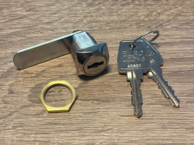 Eurolocks slot LF0801-01 gelijksluitend, 46801