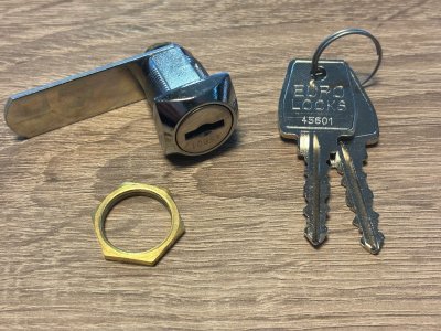 Eurolocks slot LF0801-01 gelijksluitend, 45601