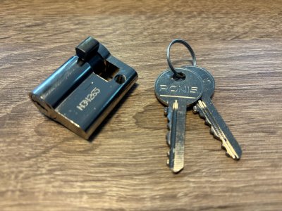 Ronis slot N34265, halve profielcilinder