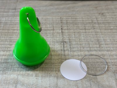 Hotelhanger Kunststof Neon Groen