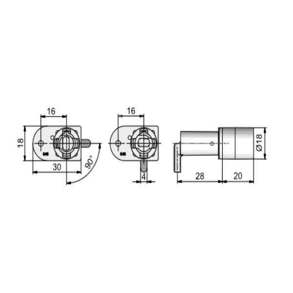 MLM slot centrale vergrendeling type 471, Z23