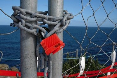 Abus aluminium hangslot 70AL/45 oranje