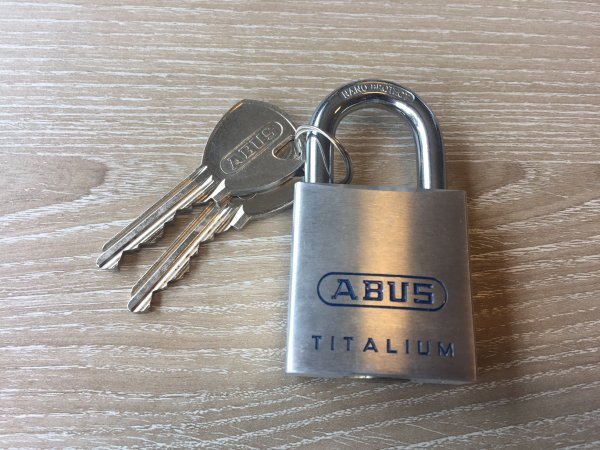 Abus Titalium hangslot 80TI/40