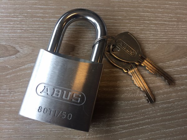 Abus Titalium hangslot 80TI/50