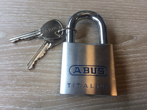 Abus Titalium hangslot 80TI/50